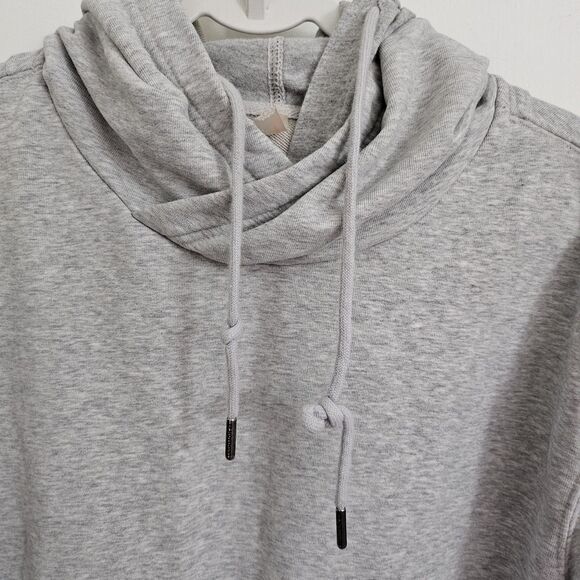 Free People Movement Sweater Small Gray Double Overtime Hoodie Athleisure Cozy - Picture 3 of 11